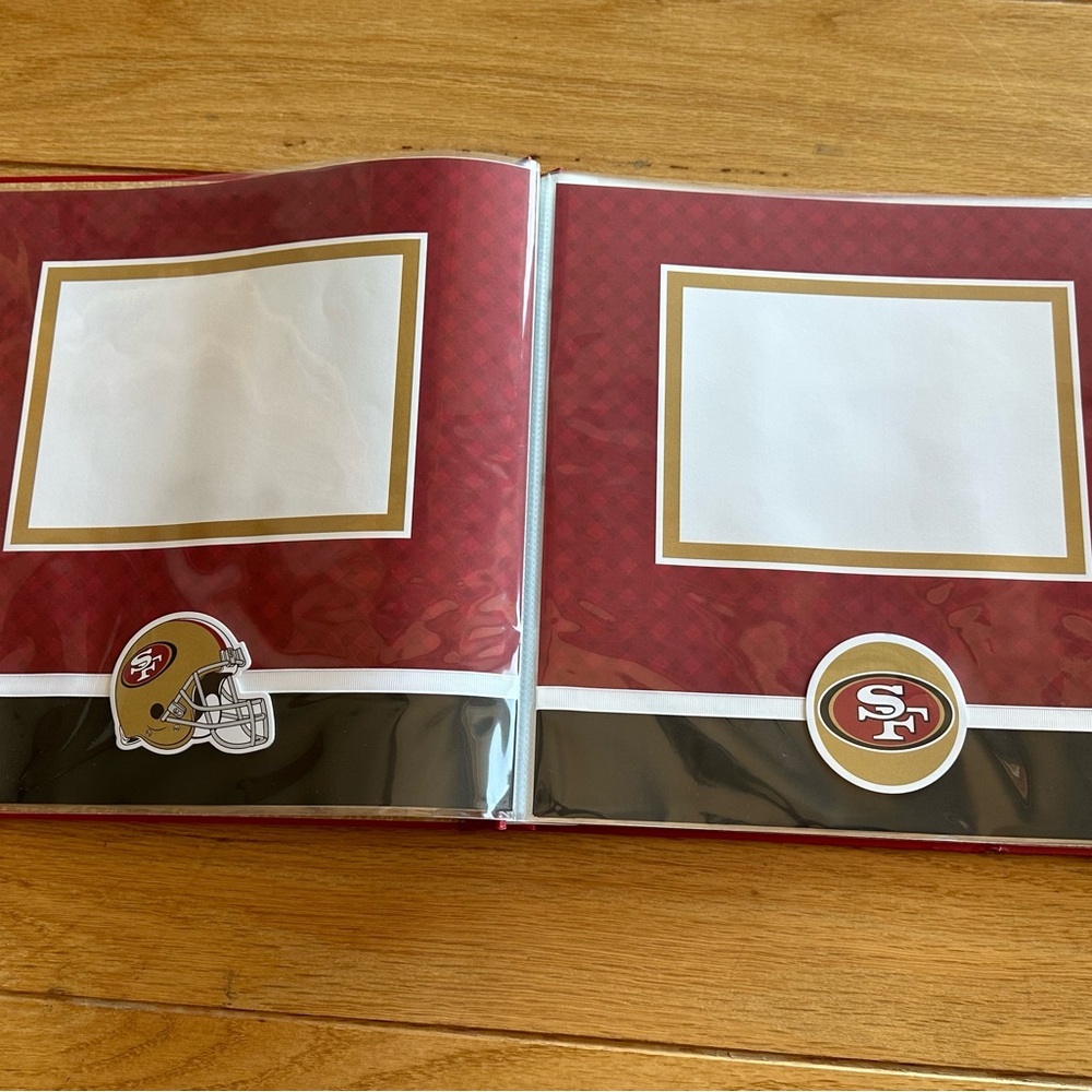 San Francisco 49ers NFL Niners Scrapbook & Stickers - Picture 5 of 10